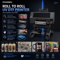 Imprimante UV DTF Rouleau à Rouleau A3 A2 12" 24" – Imprimante UV DTF Directe sur Film Numérique à Jet d'Encre pour Film AB