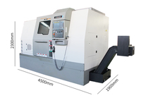 Tour CNC 3 axes bon marché et fin, contrôleur de Machine Cnc TCK550DY, puissance horizontale, pièce CPU, vente d'énergie, Support Swing