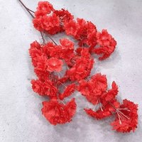 DKB usine artificielle bas prix de gros en vrac haute qualité rose blanc fleurs de cerisier artificielles
