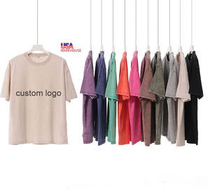 เสื้อยืดแขนสั้นแนววินเทจของผู้ชายเสื้อยืดซักกรด210gsm ผ้าฝ้าย100% พิมพ์ลายแบบปรับแต่งได้คลังสินค้า USA - Product Image 4