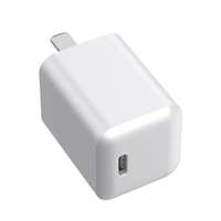 Good-She Exclusive Design Super Mini PD 20W Single-port Type-C PD3.0 QC3.0 Chargeur rapide Écologique avec OTP/OVP pour téléphone