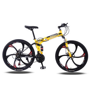 Vélo de montagne pliable au prix d'usine 2026, vélo <span class=keywords><strong>VTT</strong></span> pour hommes/vélos de montagne pliables en acier/26 pouces 29 pouces en descente - Product Image 4