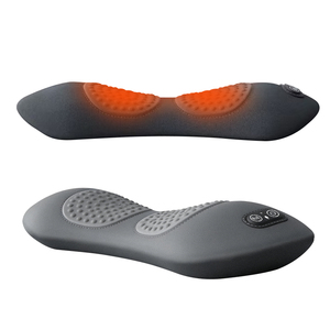 0728 Cooling Dense Lumbar Pillow <b>Cushion</b> Memory Foam <b>Back</b> Massager Traction Device Sciatica for Long Drive - Product Image 1