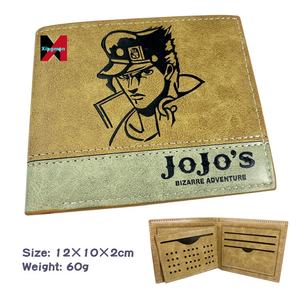 Carteras <span class=keywords><strong>JOJO</strong></span> Bizarre Adventure, tarjetero de anime, monedero para hombres y mujeres, carteras cortas de cuero con cremallera y bolsillo para monedas - Product Image 3