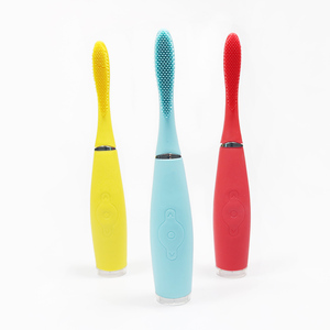 Travel whiten electric toothbrush waterproof Rechargeable USB Electric Toothbrush silicone electric toothbrush