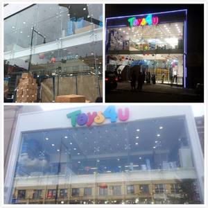 Gaoming Kin long quincaillerie mur-rideau système d'araignée/abat-jour en verre applique murale/extérieur en verre - Product Image 5