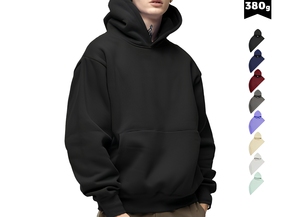 Sudadera con Capucha Unisex 2026, Personalizada, de Poliéster/Algodón, de Alta Calidad, Corte Regular, Forro Polar, Estampado Sólido, Invierno, Transpirable - Product Image 1