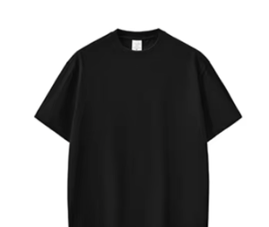 FLOWORA Embossed Letter Print Men's O-Neck Short Sleeve <b>T</b>-<b>Shirt</b> Oversized Casual 100% Cotton - Product Image 3