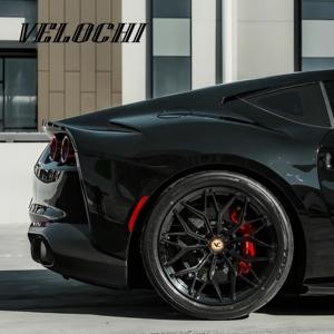 Rines de Aleación Personalizados de Lujo para Autos, Forjados en 1 Pieza, Color Negro Brillante, 5x114.3 5x130 5x120 5x112, para Lexus, Ferrari, Audi, BMW, Bentley - Product Image 3