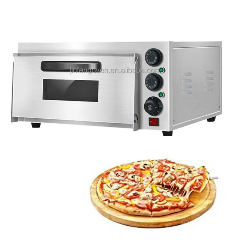 Mutfak ekipmanları fırın elektrikli ekmek kek pizza fırını ticari ev mini pizza fırını pizza fırını tek