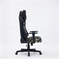 Chaises de jeu de haute qualité, grande taille, avec revêtement en cuir PU camouflage des deux côtés, chaises de bureau pivotantes pour le jeu et chaises de jeu
