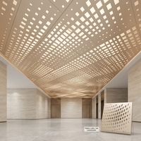 Système de plafond suspendu en aluminium imperméable personnalisé, design moderne, solution complète OEM, accessoires d'installation