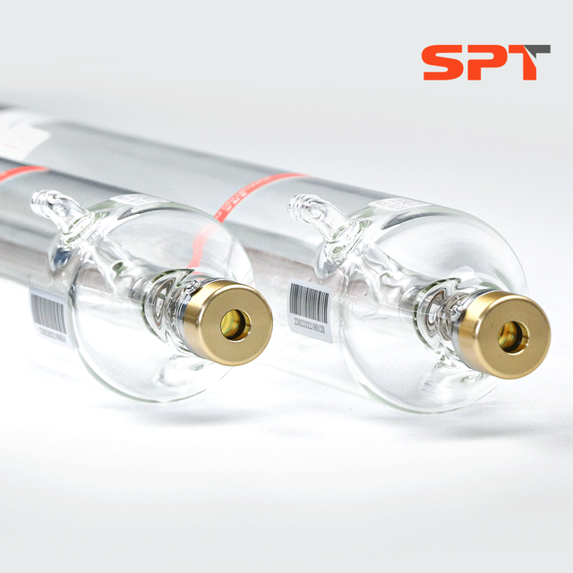 SPT Laser Manufacturer 30w 40w 50w 60w 90w 100w 130w 150w CO2 Laser Tube for Lazer Cutting Machine