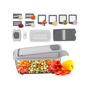 Best Selling Multi-Functional Vegetable Cutter Premium Food Slicer And Chopper For Fruits Vegetables