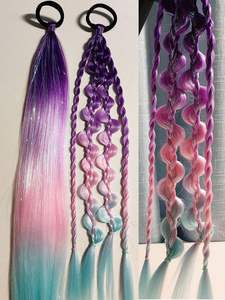 <span class=keywords><strong>ผม</strong></span>ต่อสีสำหรับถัก<span class=keywords><strong>เปีย</strong></span> แบบออมเบร หางม้าต่อผมหลากสี 20 นิ้ว สำหรับงานเทศกาลวัน<span class=keywords><strong>ผม</strong></span>สุดมันส์ งานเรฟสุดแหวกแนว - Product Image 4