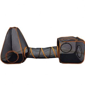 Enclos extérieur pour chat certifié BSCI, tunnel de jeu pour animaux de compagnie, parc pour chat, tunnel portable pliable pour chats, chatons, petits chiens et animaux de petite taille - Product Image 4