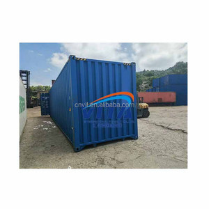 Conteneur maritime sec rouge de 40' HQ de qualité supérieure |   Certifié ISO9001 |   Prêt pour la conversion |   Aluminium robuste pour espaces de travail mobiles - Product Image 5