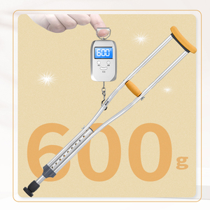 /LTM -# A # compra de pánico muletas de doble litro de acero inoxidable para axilas nueve ajustables para vejez ajustable Alto y Bajo - Product Image 3