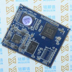 Open Source ARM CORTEX-A7 Quad-core Core <b>Board</b> Stamp Hole Allwinner A33 for Advertising Machine - Product Image 1