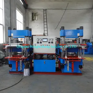 Mesin Press cetakan karet vulkanisasi 2RT untuk membuat Bushing karet otomatis