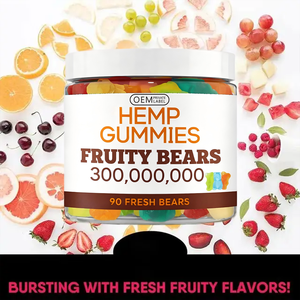Gomitas de extracto de cáñamo premium de marca privada, dulces de cáñamo premium para adultos, no aptos para mujeres embarazadas - Product Image 3