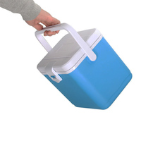 Glacière portable mini de 4,5 L en plastique, personnalisable, pour camping, pique-nique, avec serrure