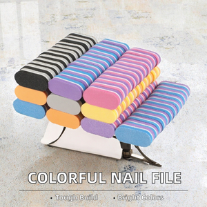 Mini <b>Nail</b> <b>File</b> Buffer Block Double Side Sanding <b>File</b> for Manicure Pedicure <b>Nail</b> Care Tool - Product Image 2
