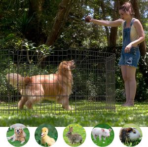 לחיות מחמד גור foen kennels גדר כלב תרגיל גדר עט גדר foldable כלב - Product Image 3