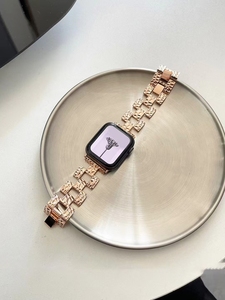 Cinturino in Lega di Titanio alla Moda per <span class=keywords><strong>Apple</strong></span> <span class=keywords><strong>Watch</strong></span> Serie 9 8 7 6 5 4 <span class=keywords><strong>3</strong></span> 2 1 <span class=keywords><strong>SE</strong></span> SE2, Cinturino Sostitutivo 38/40/41/42/44/45/49mm - Product Image 5