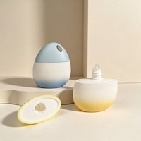Bouteille en plastique ovale à presser de 30/50g, nouveau design, avec bouchon à vis, impression personnalisée, OEM, prix d'usine en gros