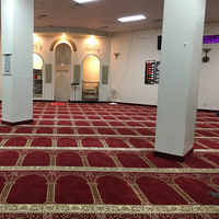 Tapis de mosquée fabriqués à la machine, résistants à la décoloration pendant 20-30 ans, 100% nylon, confortables, tapis de mosquée du mur au mur
