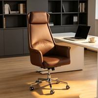 Chaise de bureau de direction au design moderne, très vendue, ergonomique, réglable en hauteur, base en acier inoxydable