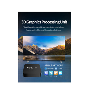 Tripsky MXQ Pro <span class=keywords><strong>4K</strong></span> Android <span class=keywords><strong>TV</strong></span> <span class=keywords><strong>Box</strong></span> <span class=keywords><strong>4K</strong></span> WiFi de Doble Banda 1GB+8GB HDMI 2.0 USB3.0 Reproductor Multimedia Inteligente Set Top <span class=keywords><strong>Box</strong></span> - Product Image 2