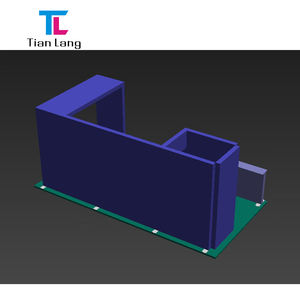 TianLang Agent voulait stand de salon commercial boîte à lumière Portable stand de salon publicité boîtes à lumière cadre boîte à lumière en aluminium - Product Image 5