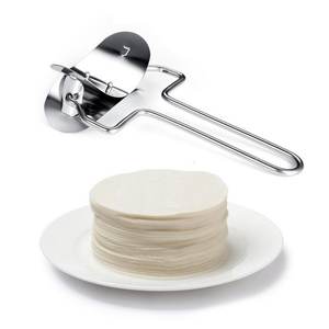 Outil de cuisson manuel à main pâte à pâtisserie ravioli machine à <span class=keywords><strong>tarte</strong></span> en peau <span class=keywords><strong>cercle</strong></span> presse en acier inoxydable moule à boulettes de cuisine - Product Image 1