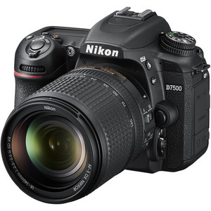 Para <span class=keywords><strong>Cámara</strong></span> Digital <span class=keywords><strong>Nikon</strong></span> <span class=keywords><strong>D7500</strong></span> sin Espejo con Opción de Lente de 18-140 mm con Elemento de Sensor CMOS - Product Image 1