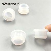 MAKSEY 16/17/18/19/20/21/22/23mm Bouchons d'étanchéité à clipser pour trous, passe-fils de protection pour câbles, bouchons ronds