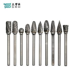 Chuyên nghiệp <span class=keywords><strong>Carbide</strong></span> Rotary Burr Set, độ cứng cao và cuộc sống lâu dài cho kim loại gỗ nhựa deburring - Product Image 2