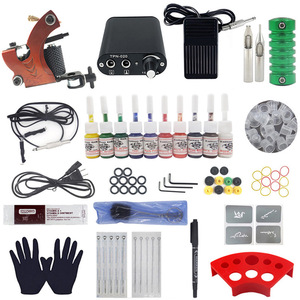 Kit de Máquina de Tatuar Completo de Alta Calidad, Set Profesional de Tatuaje para Artistas del Arte Corporal, Suministro al por Mayor - Product Image 1