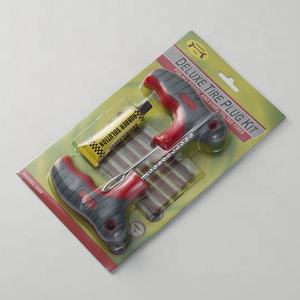 Kit de réparation de pneu d'urgence portable d'usine de Thaïlande Kit de bouchon de pneu de crevaison avec des outils de réparation de haute qualité - Product Image 1