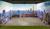 5*96 mètres paume tactile enfants jeux muraux interactifs salle de Projection immersive magie océan mer expérience grotte immersive Projection