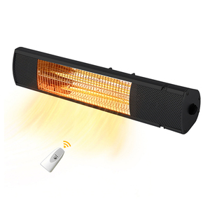 Fábrica de China Eléctrica 2000W fibra de carbono infrarrojo al aire libre jardín calentador iluminación Control remoto controlado por aplicación - Product Image 2