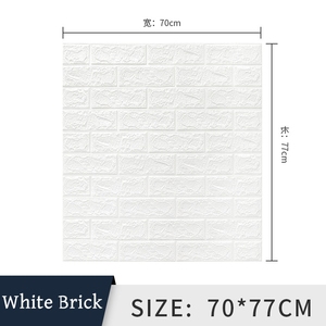 Autocollants Muraux Intérieurs en Gros 70x77 Mousse XPE Auto-Adhésifs Papier Peint 3D <span class=keywords><strong>Carrelage</strong></span> Mural Imperméable - Product Image 5