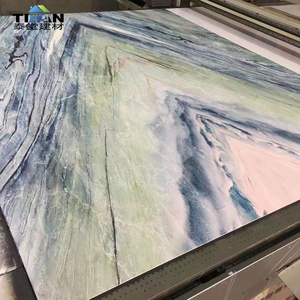 1220*2800Mm Uv Pvc Marmol Pared Marble Plastic Sheet 6 4 Foot Marble Pattern Sheet Wall Panel 4 8 - Product Image 4