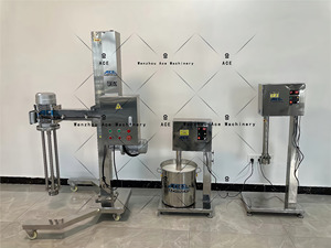 Machine émulsifiante de mélangeur de mélangeur à grande vitesse de crème cosmétique de cisaillement de laboratoire d'Ace - Product Image 5
