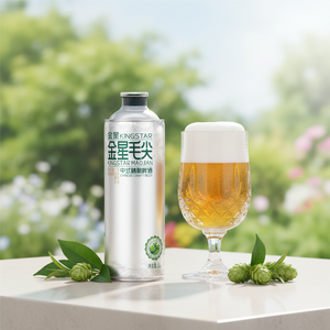 Kingstar Maojian Tee Chinesisches Craft-Bier <span class=keywords><strong>Ale</strong></span> 1L Flaschen Aluminiumdosen 4,1% ABV Natürlicher Geschmack Kräuter-Gewürz Leichte Farbe Pasteurisiert - Product Image 5