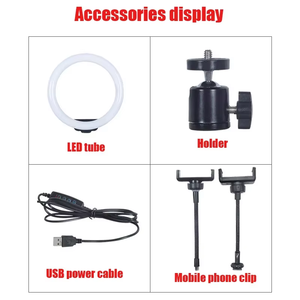 Nouveautés 2026 : Anneau lumineux LED de 12 pouces avec trépied pour diffusion en direct mobile en intérieur et téléphone - Product Image 5
