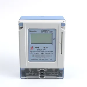 DDSY450 220v precisión monofásico electrónico prepago medidor de electricidad