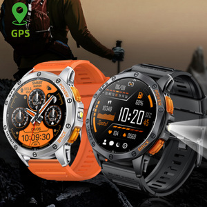 <span class=keywords><strong>Smartwatch</strong></span> Outdoor K67 <span class=keywords><strong>con</strong></span> Schermo AMOLED da 1.43'' e Navigazione GPS, Resistente agli Urti di Grado Militare IP68, Cassa in Acciaio Inossidabile, Novità 2026 - Product Image 3