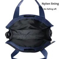 Venta Directa de Fábrica, Bolsa de Archivos A4 de Gran Capacidad para Estudiantes, Bolsa de Archivos de Mano para Negocios, Bolsa de Material de Tela Oxford Impermeable